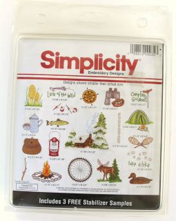 Simplicity, Brother, Baby Lock, Bernina Embroidery Memory Card Great 