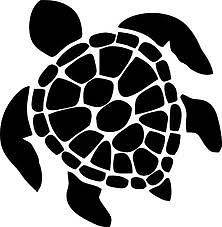 Sea Turtle Car Window Graphics Vinyl Decal