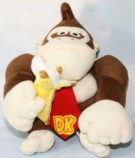   listed super mario bros donkey kong banana 9 soft plush doll toy