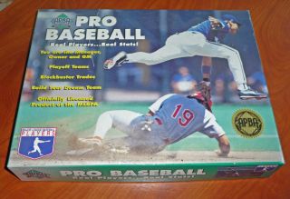 APBA PRO BASEBALL intro set, 1994 (strike year) projected playoff 