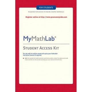 Mymathlab my math lab access code kit student New