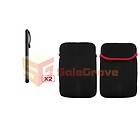 For Nook Color eBook 3G WIFI Reader 7 Red Sleeve Case Cover+2X Black 
