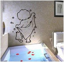 Large children bathroom Wall stickers / Wall decals