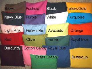 Corn Hole Bags Baggo Bean Bag Set of 8 Mini 4 Bags Choice of Colors