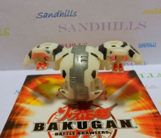 Bakugan Dual Hydranoid White Darkus B1 Classic 580G