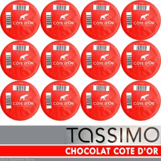 TASSIMO T Discs   Belgium Chocolat CÔTE DOR Drink   (6 24 Capsules)