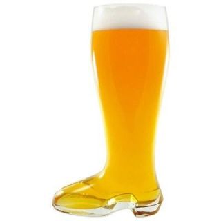 Liter Machine Pressed Glass Beer Boot