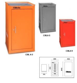 Beta Tools C38LA R Side Tool Box Cabinet for C38 Roller Cabinet Roll 