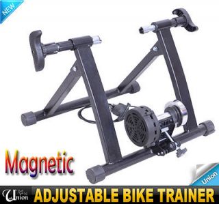 Adjustable Indoor Magnet Bike Bicycle Trainer Stand Stationary Home 