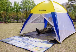 200x 200 x 148cm 5~6 Person Camping Shelter mosquito Tent Hiking Motor 