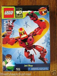 LEGO 8518 Ben 10 Jet Ray Buildable Alien SET NEW Factory Sealed Box