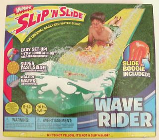 WHAM O Wave Rider Green Slip N Slide with Bonus Boogie Board and 