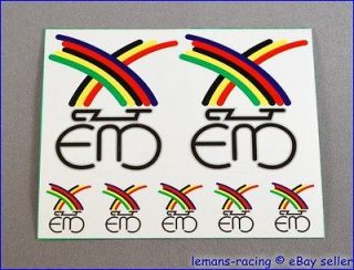 Eddy Merckx Vintage Frame Fork Bike Decals Stickers Cycle Bicycle