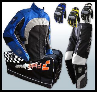   Jacket+Pants+Gloves+Gear Bag*Heavy Duty*Trail/Off road bike/Motorcycle