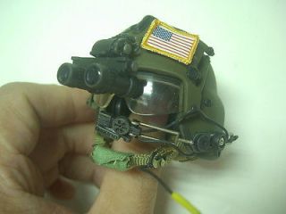 HOT TOYS U.S navy seal SOAR blackhawk helicopter pilot helmet apache 