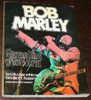BOB MARLEY reggae king of the world 1984 biography picture book 