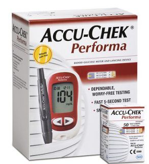 Accu Chek Performa Blood Glucose Monitor+Softcl​ix Lancing device 