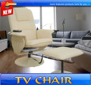 Recliner Office TV Massage Chair Vibrating With Ottoman CHRISTMAS 