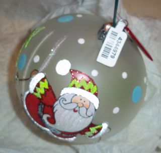 BOMBAY COMPANY Glass Christmas Ornaments