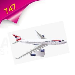 Premier Planes British Airways Boeing 747 400 Scale Model Aircraft