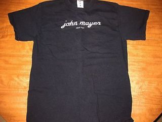 JOHN MAYER med T shirt blues rock Since 1977 plain concert tee OG