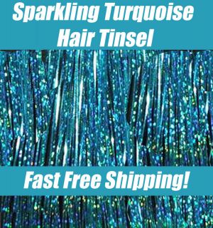 Hair Tinsel Hair Bling Add To Feather Hair Extensions SPARKLING 