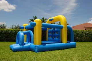   Obstacle Course Bounce House Inflatable Bouncer Slide Moonwalk Jumper