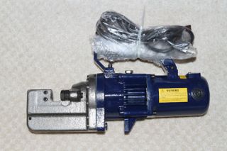 NEW 2012 Pro Rebar Cutter 6/8 Hydraulic Electric