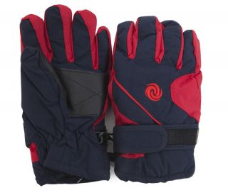 New Kids Boys Girls Ski Thermal Lined Warm Winter Thermal Snow Gloves
