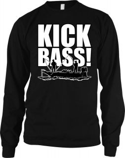 Kick Bass! Fishing Boat Smallmouth Striped Hook Line Rod Reel Fun Men 