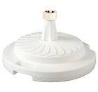 Commercial Quality Patio Umbrella Base Stand White NEW