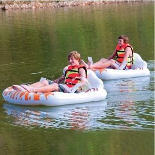 New Caribbean Cruiser Pedal Boat Pool Lake Toy Fun Lounger Water 