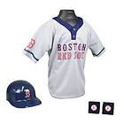 Boston Red Sox Franklin Youth MLB Kids Team Helmet, Jersey & Wristband 