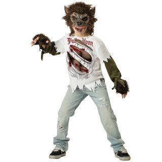 Full Moon Werewolf Child Boys Wolfman Halloween Costume