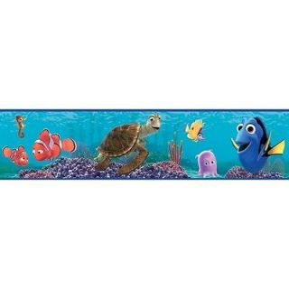 Blue Mountain Finding Nemo Self Stick Wall Border DS026240