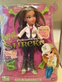 Bratz Shrek Yasmin Doll Toy New In Box w/ Free Shrek Ears for you
