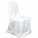 100 White Poly Banquet Chair Covers~ NEW~ Wedding~