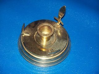 PARTYLITE CHAMBER BRASS CANDLE HOLDER REPLACEMENT BASE