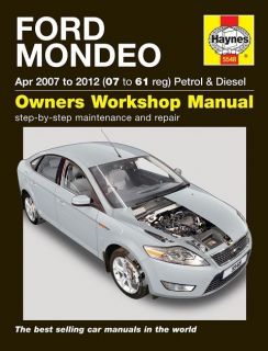 Ford Mondeo Petrol & Diesel 2007   2012 Haynes Manual NEW 5548