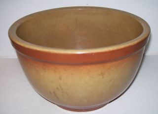 large Watt ware POTTERY stoneware bowl vintage planter usa