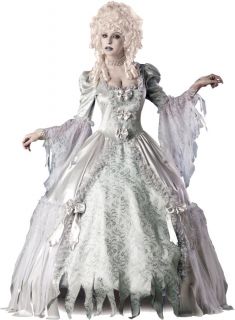   COUNTESS ZOMBIE WOMENS COSTUME Victorian Wedding Gown Bride Halloween