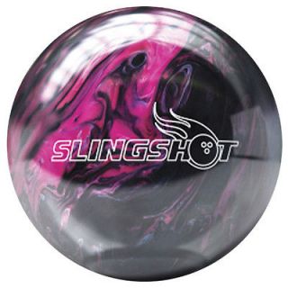 Brunswick SLINGSHOT Black/Pink Bowling Ball NIB 1st Quality 11 LB