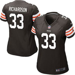 Cleveland Browns Trent Richardson Womens Game Jersey