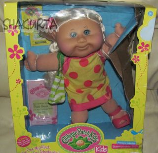 NEW Cabbage Patch Kids Blonde Summertime GIRL Doll Paris Grace 