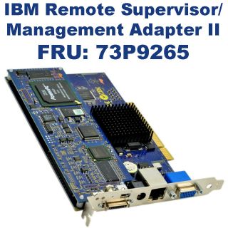 73P9265 IBM Remote Supervisor/Management Adapter (RSA) II 5 in 1 PCI 
