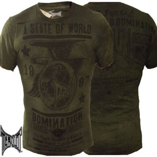   Tapout The State Domination Simply Believe UFC MMA Cage fighter T Army