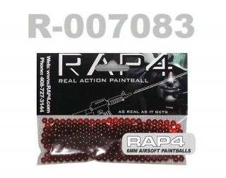 1000 RAP4 6mm Airsoft Paintball Pistol/Gun/Rifle Red BB