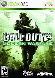 Call of Duty 4 Modern Warfare (Xbox 360, 2007)