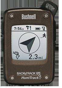BUSHNELL BACK TRACK HUNT TRACK BROWN/BLACK GPS DIGITAL COMPASS