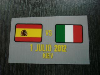 NEW Spain EURO 2012 ALL MATCH DETAILS Jersey Print
